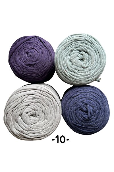 Yıldız Ticaret Penye Ip 4 ADET FİYATIDIR (1 ADET 600-650Gr) Sepet Ipi , Çanta Ipi , Puset Ipi , Örgü Ipi , Paspas