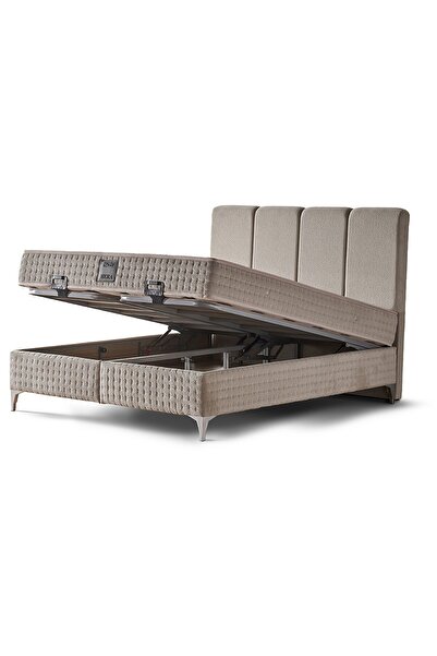 Mobilya Dükkanım Hera 100x200 Tek Kişilik Baza Başlık Seti