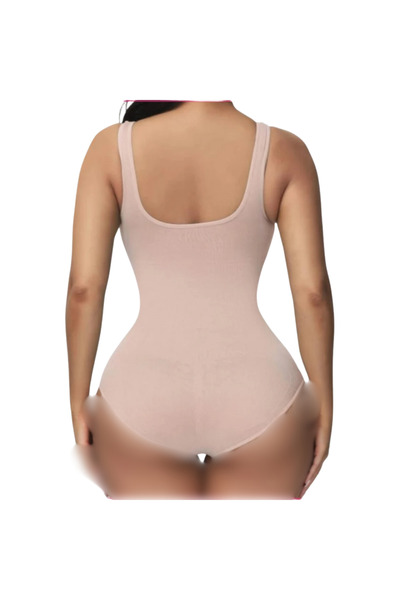 Fstyle Body shaping and tightening corset with chest, stretch compression clothing, waist corset