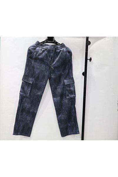 Red Planet Washed Cargo Pants with Pockets