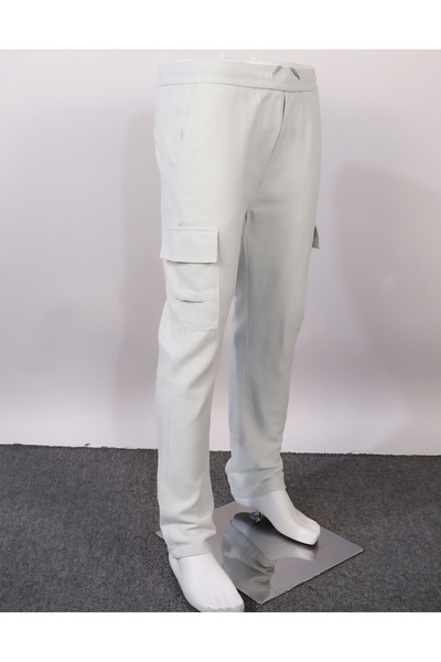 Red Planet Men’s Linen Pants with Pockets