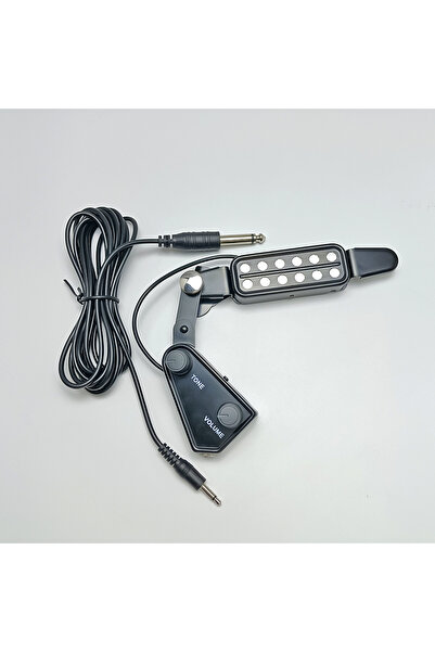 Choice1 Chrome 12-hole Acoustic Guitar Sound Hole kup Magnetic Transducer wit...