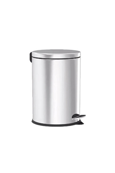 Clino Cos de gunoi Inox cu pedala 12L