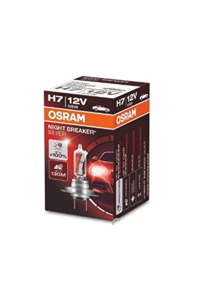 Osram Bec 12 V, H7 55 W Night Breaker Silver +100, 64210NBS