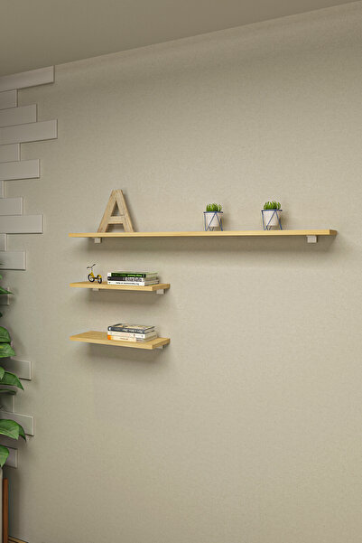 Ninnimo Marry 3'lü Sonomo Uçan Duvar Rafı