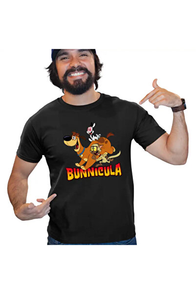 OEM Tricou Barbati Bunnicula Draculas Vampirul Iepuras