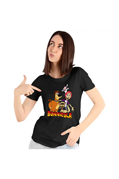 OEM Γυναικείο T-Shirt Bunnicula Draculas Vampire Bunny All Gang