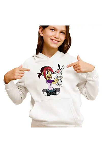 OEM Παιδική Μπλούζα Φούτερ για Κορίτσια Mina Draculas Vampire Bunny