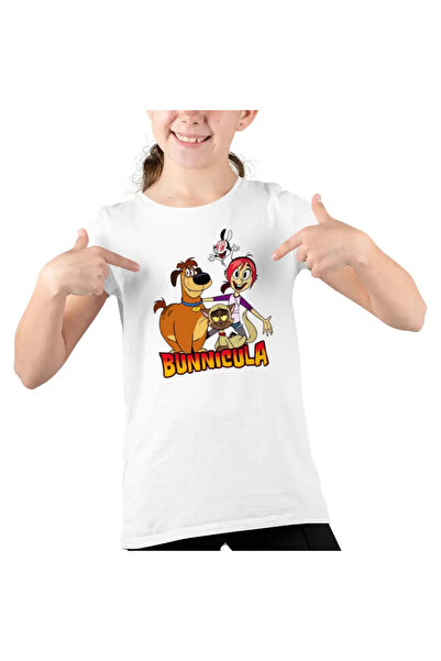 OEM Tricou Copii Fete Bunnicula Draculas Vampirul Iepuras All Gang
