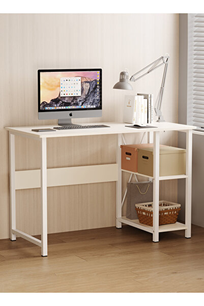 VariFurnx طاولة مكتب 100*50*76 سم، طاولة كمبيوتر للدراسة المنزلية، محطة عمل، ...