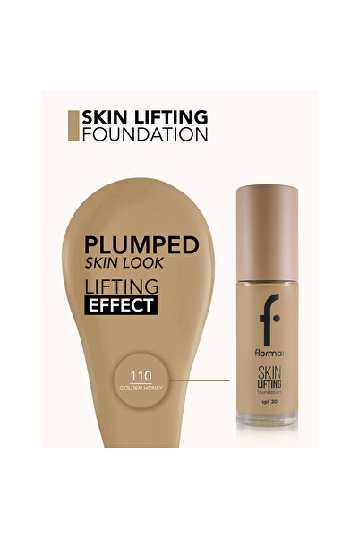 Flormar Skin Lifting Foundation, 30 ml, 110-Golden Honey