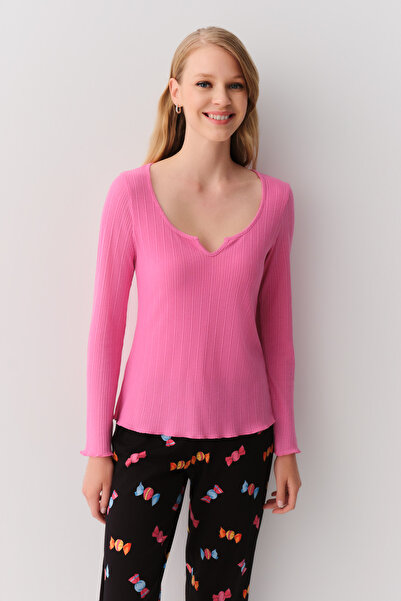 SUWEN Candy Pajama Set