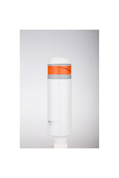 Haers كوب فولاذي أبيض، سعة 0.4 لتر