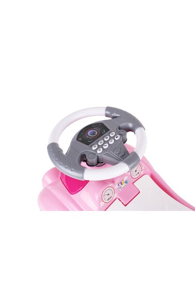 Technok Toys Masinuta Fara Pedale cu 8 Sunete Roz