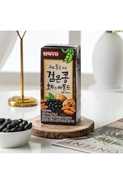 Sahmyook Samyuk Soybean Milk Black Bean Walnut & Almond 190ML*24