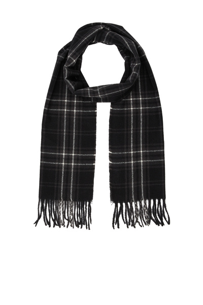 George Hogg Siyah Erkek Recycled Polyester Atkı