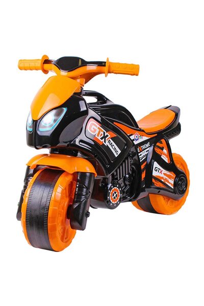 Technok Motocicleta de curse Ride On Portocaliu