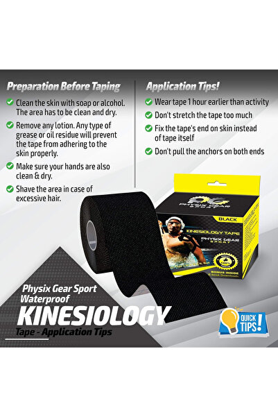 Whimlets Kinesiology Tape for Sports – Premium Support for Recovery and Sports Performance