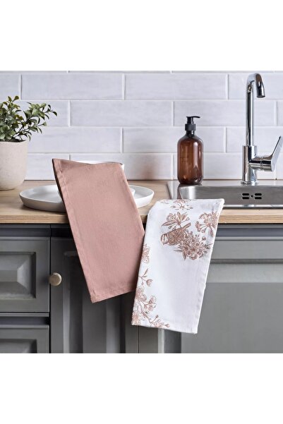 Generic Heritage 2-Piece Kitchen Towel Set - 45x65 cm