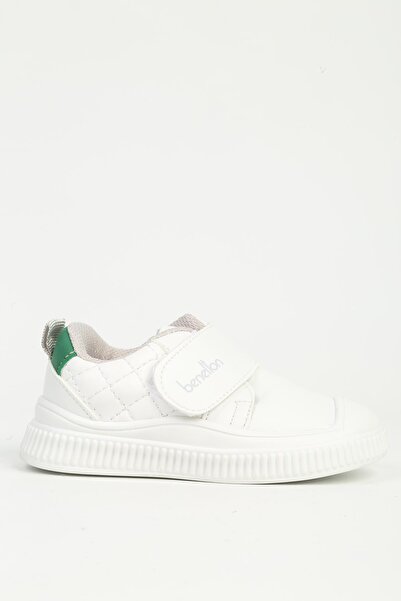 Benetton White Sports Shoes Bn-32081