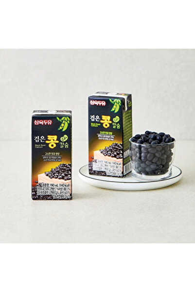 Sahmyook Black Soybean and Calcium Soy Milk 190ML*24