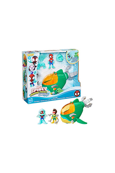 Disney Spidey & His Amazing Friends Steampunk Whale Vehicle G0667 (Ages 3+)