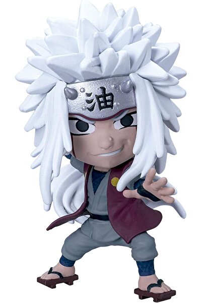 Bandai Namco بانداي VE77963_02 تشيبي ماسترز ناروتو جيرايا مجسم 8 سم للأعمار من 8 سنوات فما فوق، الموجة 2