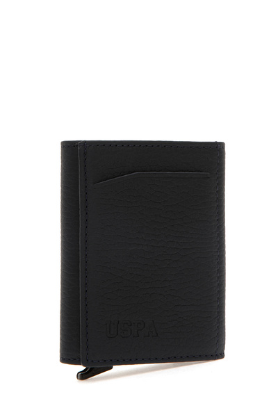 U.S. Polo Assn. Men's Navy Blue Wallet 50314757-Vr033