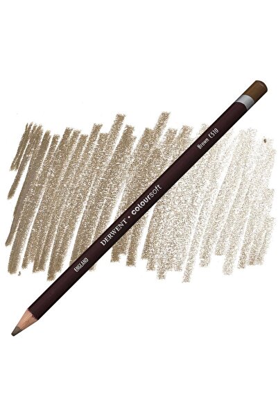 Derwent قلم طلاء جاف احترافي من كولورسوفت C510 بني