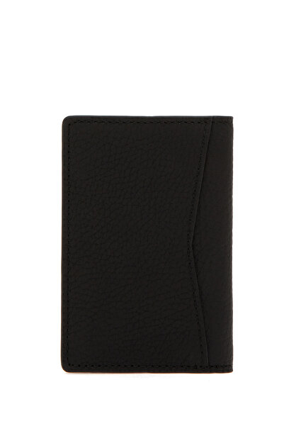 U.S. Polo Assn. Men's Black Card Holder 50314738-Vr046