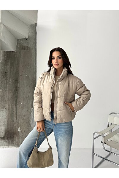 ABOUT US معطف مبطن بحشوة مائية من نوع Regular Mold # 3010