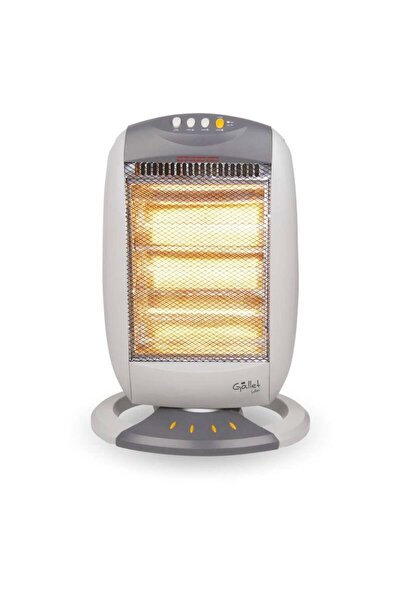 GALLET HAL 200 halogen radiator, 400/800/1200W, 3 zones, rotation function, white