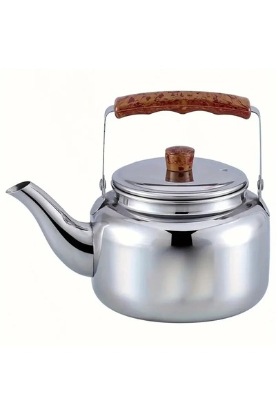 SAFA إبريق شاي من الفولاذ المقاوم للصدأ بمقبض معزول، سعة 2 لتر