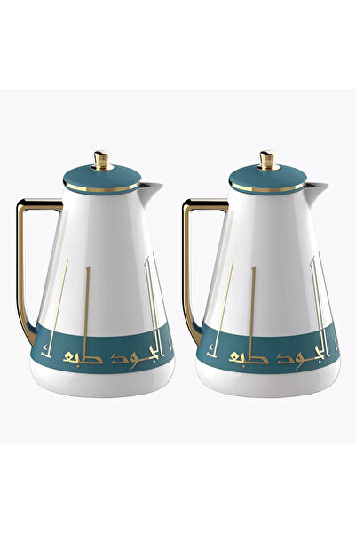 Generic Al Saif Jood 2-Piece Vacuum Flask Set - 1 L