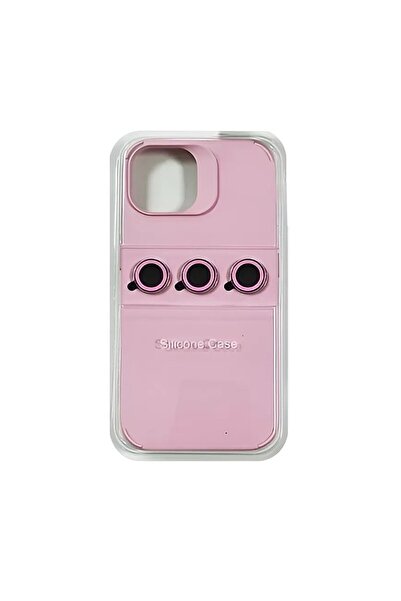 Flippy Apple iPhone 14 Pro Max Liquid Silicone Case - Pink