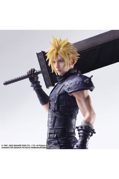Square Enix Final Fantasy VII REMAKE STATIC ARTS Cloud Strife