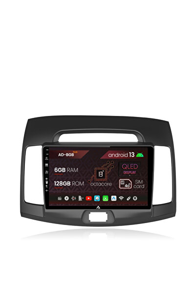 AutoDrop Navigatie Hyundai Elantra (2006-2011), Android 13, B-Octa / 6GB + 12...