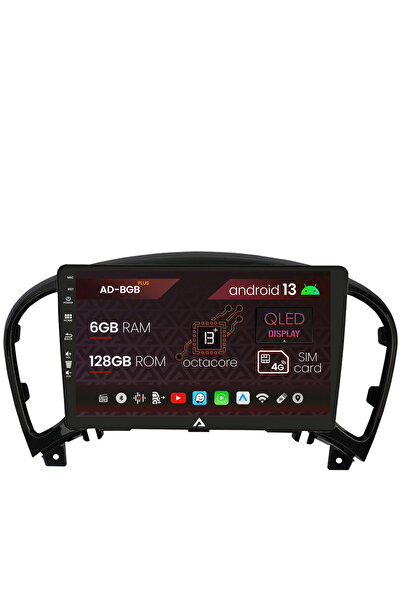 AutoDrop Navigatie Nissan Juke (2010-2015), Android 13, B-Octa / 6GB + 128GB, 9"