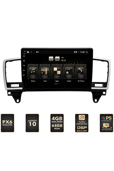 AutoDrop Navigatie Mercedes Benz ML W166 NTG 4.5 (2012-2015), Android 13, B-Octa/6GB + 128GB, 9"