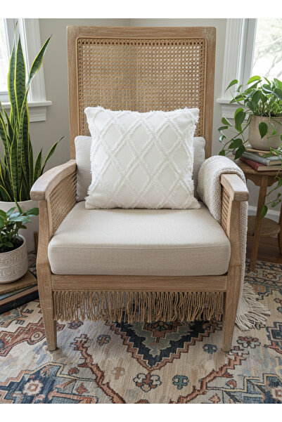 Markaev Natura Luxe Woven Chenille Throw Pillow Cover