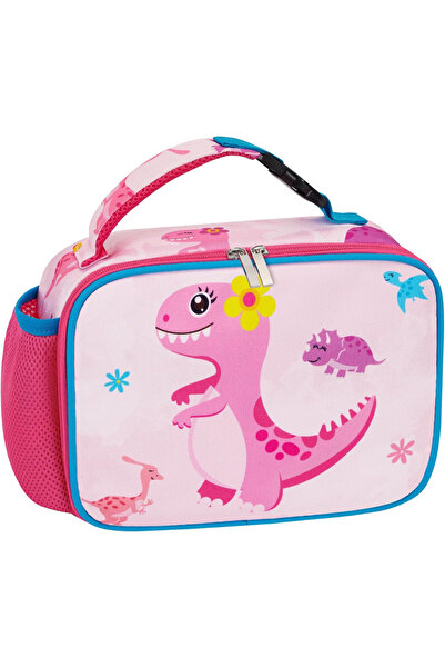 WAWSAM Insulated food bag, ideal for children, with dinosaur pattern, 26x19x10 cm