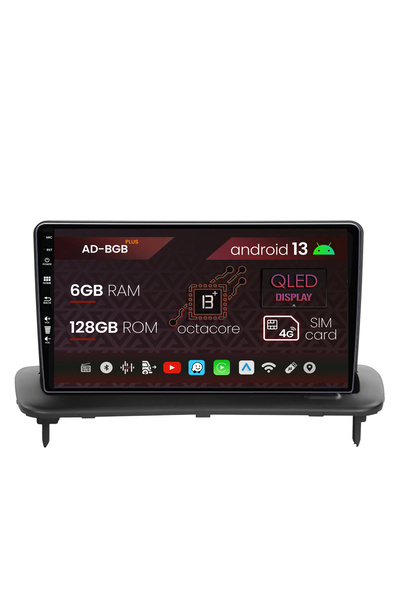 AutoDrop Navigatie Volvo C40 C30 S40 C70 V50 (2004-2012), Android 13, B-Octa/...