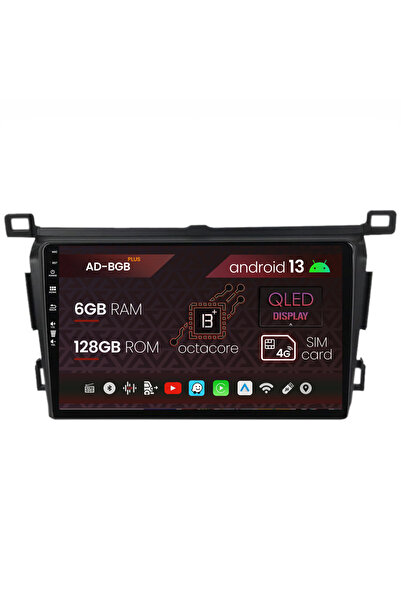 AutoDrop Navigatie Toyota RAV4 (2013-2018), Android 13, B-Octa / 6GB + 128GB, 9"