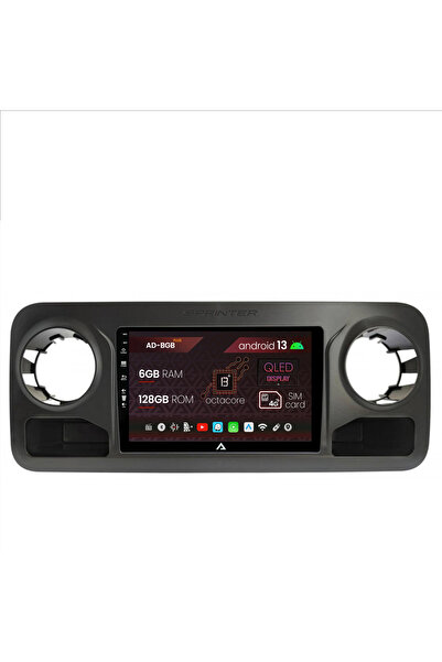 AutoDrop Navigatie Mercedes Benz Sprinter (2018+), Android 13, B-Octa/6GB + 1...