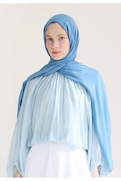 Freshscarfs Soft Viscose Shawl Sky Blue