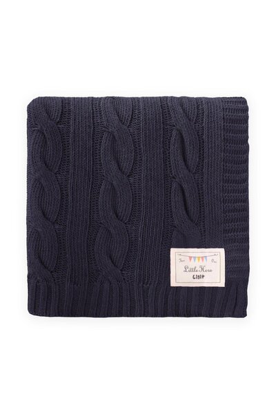 Cigit Hair Knitted Blanket 80X100 cm (+/-5 cm) Anthracite