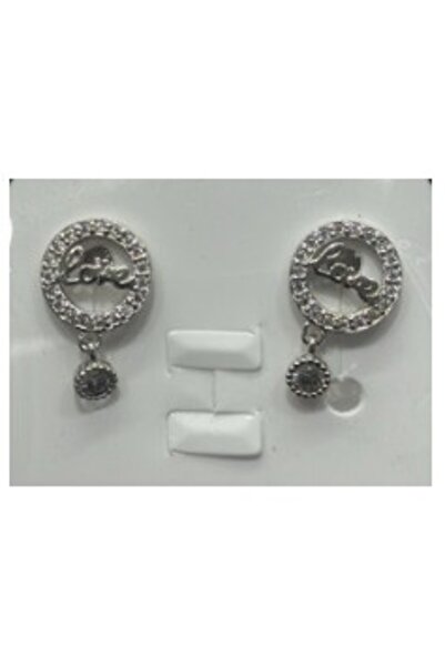 Jolie Silver Cercei din argint 925, Iubire în cerc,