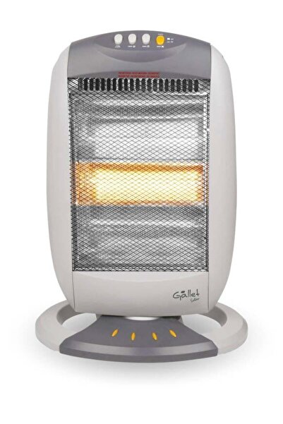 GALLET HAL 200 halogen radiator, 400/800/1200W, 3 zones, rotation function, white