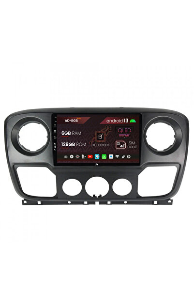 AutoDrop Navigatie Opel Movano/Renault Master/Nissan NV400 (11-21),Android 13...