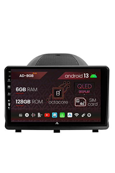 AutoDrop Navigatie Opel Antara (2006-2015), Android 13, B-Octa / 6GB + 128GB, 9"